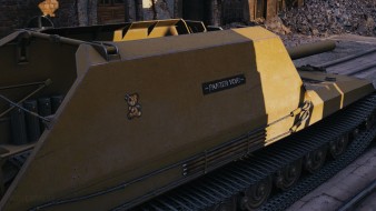 Customizable 2D style "Oarai" from patch 1.12.1 in World of Tanks