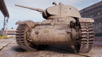 Скриншоты танка Pz.Kpfw. 35 R из обновления 1.5 World of Tanks