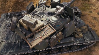 Расширенный 3D-стиль «Хэлхаунд» для танка T54E1 в World of Tanks