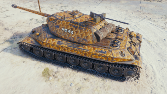 2D-стиль «Жёлтая чешуя» из обновления 1.17 World of Tanks