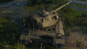Финальная модель танка TL-7 в World of Tanks