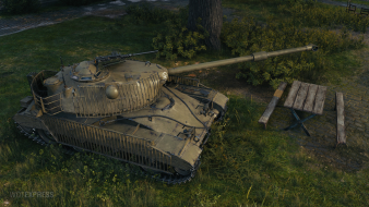 Финальная модель танка TL-7 в World of Tanks