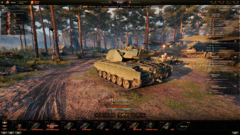 The new premier level 8 M Project on the supertest World of Tanks