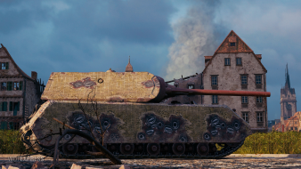 The 2D style "Polygon Target (BB)" from World of Tanks 1.18
