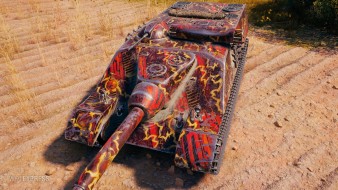 Overloaded Grid" 2D style for Waffentrager 2022 in World of Tanks