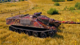 Overloaded Grid" 2D style for Waffentrager 2022 in World of Tanks