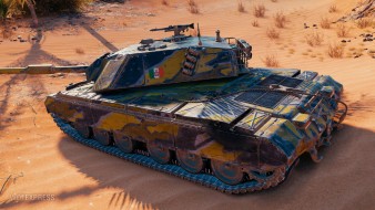 Multicolor Brass Camouflage for Waffentrager 2022 in World of Tanks