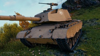 M47 Patton Improved со своей финальной моделькой в World of Tanks