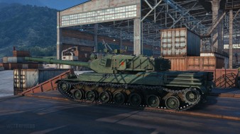 Скриншоты танка BZ-75 с теста обновления 1.19.1 в Мире танков