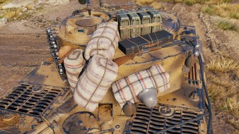 3D-стиль «Кампфгруппа Sandsturm» на прокачиваемого Tiger I в Мире танков