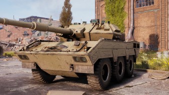 Скриншоты танка GSOR 1010 FB из обновления 1.21 в Мире танков