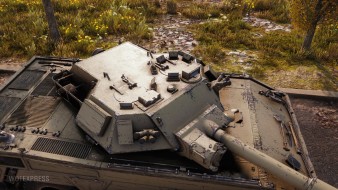 Скриншоты танка GSOR 1010 FB из обновления 1.21 в Мире танков