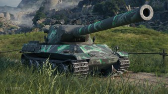 2D-стиль «Легион поддержки» (зелёный) для Мира танков