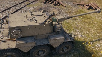 FV601 Saladin из обновления 1.22 в Мире танков