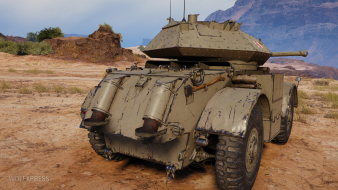 Staghound Mk. III из обновления 1.22 в Мире танков