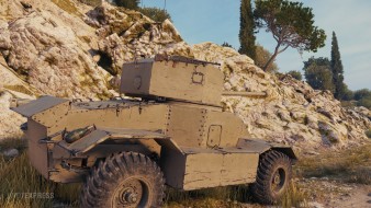 AEC Armoured Car из обновления 1.22 в Мире танков