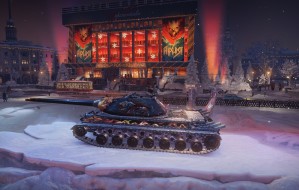 Загрузочный экран и скрины нового ангара с Арией в Мире танков