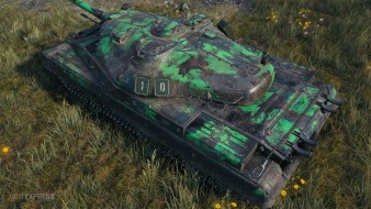 2D-стиль «Изумрудный охотник» в World of Tanks
