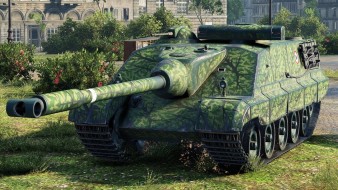 Изменение ТТХ ветки французских ПТ-САУ в Мире танков