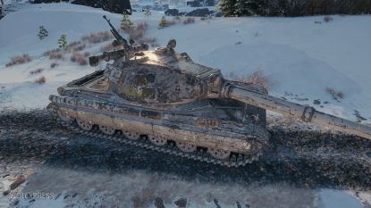 Стиль «Сделано в Польше» Зимний белый World of Tanks