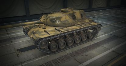 Стиль «Сделано в США» Пустынный ранний World of Tanks