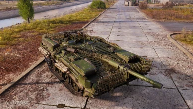 Историчный 3D-стиль «Хель» на танк Strv 103B из патча 1.9.1 World of Tanks Историчный 3D-стиль «Хель» на танк Strv 103B из патча 1.9.1 World of Tanks