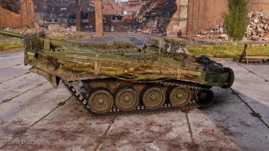 Историчный 3D-стиль «Хель» на танк Strv 103B из патча 1.9.1 World of Tanks Историчный 3D-стиль «Хель» на танк Strv 103B из патча 1.9.1 World of Tanks