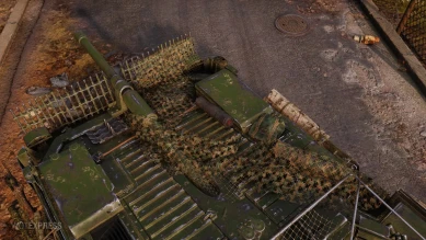 Историчный 3D-стиль «Хель» на танк Strv 103B из патча 1.9.1 World of Tanks Историчный 3D-стиль «Хель» на танк Strv 103B из патча 1.9.1 World of Tanks