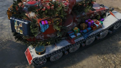 3D-стиль «Десятый олень» на Pz.Kpfw. VII из Новогоднего патча 1.11 в World of Tanks 3D-стиль «Десятый олень» на Pz.Kpfw. VII из Новогоднего патча 1.11 в World of Tanks