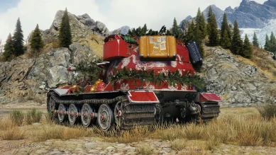 3D-стиль «Десятый олень» на Pz.Kpfw. VII из Новогоднего патча 1.11 в World of Tanks 3D-стиль «Десятый олень» на Pz.Kpfw. VII из Новогоднего патча 1.11 в World of Tanks