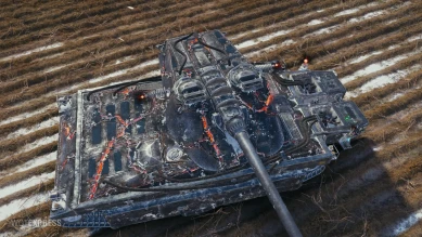 3D-стиль «Живая сталь» на UDES 15/16 из зимнего обновления 1.11 в World of Tanks 3D-стиль «Живая сталь» на UDES 15/16 из зимнего обновления 1.11 в World of Tanks