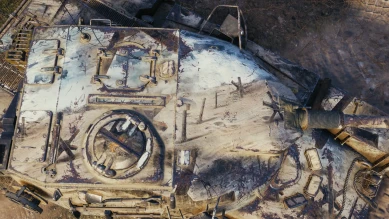 2D-стиль кастомизации «Оверлорд» из патча 1.11 в World of Tanks 2D-стиль кастомизации «Оверлорд» из патча 1.11 в World of Tanks