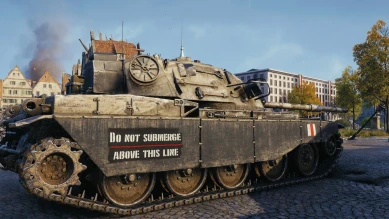 2D-стиль кастомизации «Оверлорд» из патча 1.11 в World of Tanks 2D-стиль кастомизации «Оверлорд» из патча 1.11 в World of Tanks