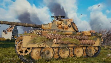 Историчный 3D-стиль «Цвайхундертцвельф» на прокачиваемую Panther в Мире танков Историчный 3D-стиль «Цвайхундертцвельф» на прокачиваемую Panther в Мире танков