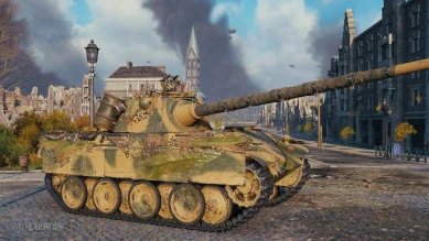 Историчный 3D-стиль «Цвайхундертцвельф» на прокачиваемую Panther в Мире танков Историчный 3D-стиль «Цвайхундертцвельф» на прокачиваемую Panther в Мире танков