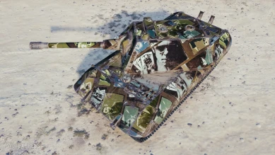 2D-стиль «Пятеро, не считая собаки» в World of Tanks 2D-стиль «Пятеро, не считая собаки» в World of Tanks