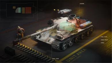 Внутренние модули танков Cold War (Project CW). Часть 1 Внутренние модули танков Cold War (Project CW). Часть 1