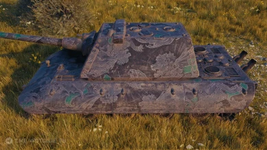 Настраиваемый 2D-cтиль «Мифический зверь (нефритовый)» в World of Tanks Настраиваемый 2D-cтиль «Мифический зверь (нефритовый)» в World of Tanks