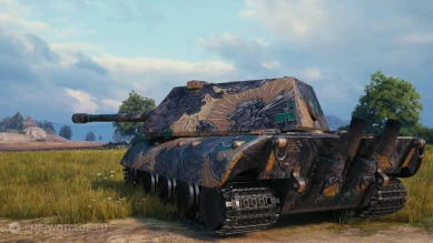 Настраиваемый 2D-cтиль «Мифический зверь (нефритовый)» в World of Tanks Настраиваемый 2D-cтиль «Мифический зверь (нефритовый)» в World of Tanks