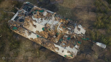 Настраиваемый 2D-cтиль «Мифический зверь (нефритовый)» в World of Tanks Настраиваемый 2D-cтиль «Мифический зверь (нефритовый)» в World of Tanks