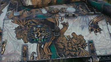 Настраиваемый 2D-cтиль «Мифический зверь (нефритовый)» в World of Tanks Настраиваемый 2D-cтиль «Мифический зверь (нефритовый)» в World of Tanks