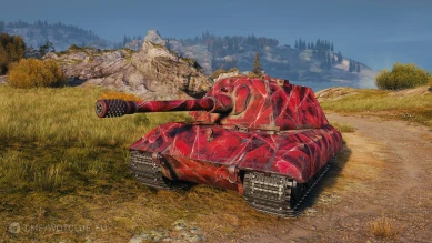 2D-стиль «Рубиновая броня» из обновления 1.29 в World of Tanks 2D-стиль «Рубиновая броня» из обновления 1.29 в World of Tanks