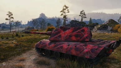 2D-стиль «Рубиновая броня» из обновления 1.29 в World of Tanks 2D-стиль «Рубиновая броня» из обновления 1.29 в World of Tanks