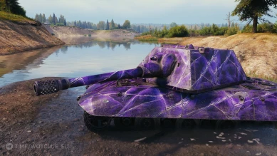 2D-стиль «Аметистовая броня» из обновления 1.29 в World of Tanks 2D-стиль «Аметистовая броня» из обновления 1.29 в World of Tanks