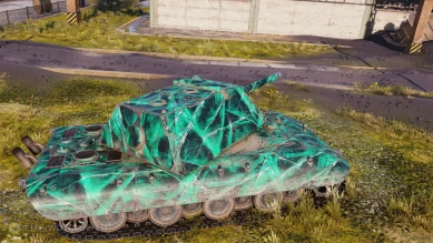 2D-стиль «Изумрудная броня» из обновления 1.29 в World of Tanks 2D-стиль «Изумрудная броня» из обновления 1.29 в World of Tanks