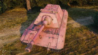 2D-стиль «Брутально-розовый» из обновления 1.28 в World of Tanks 2D-стиль «Брутально-розовый» из обновления 1.28 в World of Tanks