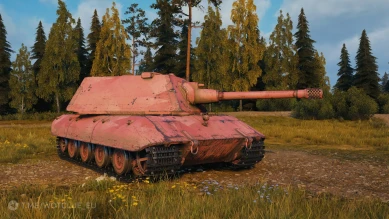 2D-стиль «Брутально-розовый» из обновления 1.28 в World of Tanks 2D-стиль «Брутально-розовый» из обновления 1.28 в World of Tanks