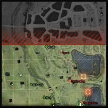 Засвет артиллерии после выстрела на мини-карте «Дорога на Берлин» World of Tanks Засвет артиллерии после выстрела на мини-карте «Дорога на Берлин» World of Tanks