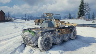 3D-стиль для танка Panhard EBR 105 в обновлении 1.9.1 World of Tanks 3D-стиль для танка Panhard EBR 105 в обновлении 1.9.1 World of Tanks