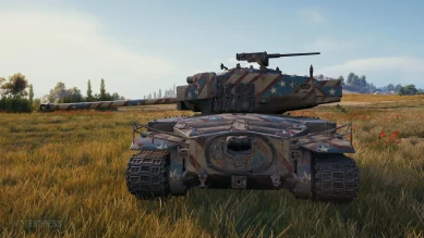Стиль «Генерал Америка» для T26E4 SuperPershing. «Десятилетие» World of Tanks, 2 акт Стиль «Генерал Америка» для T26E4 SuperPershing. «Десятилетие» World of Tanks, 2 акт